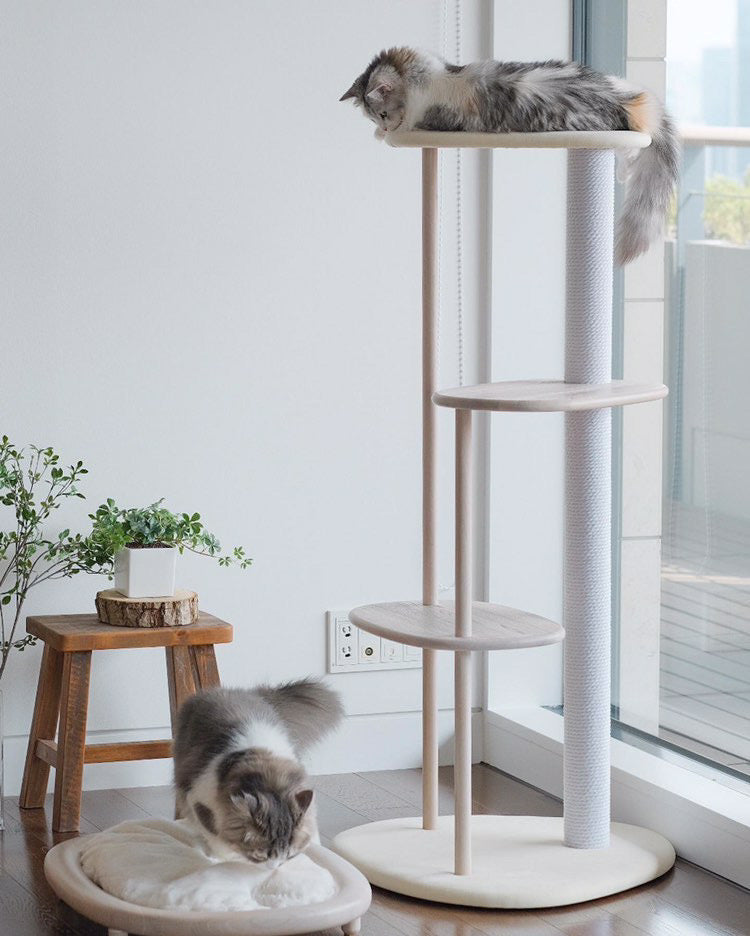 モデルは最高位であるベージュKARIMOKU CAT カリモクキャット カリモク キャットタワー
