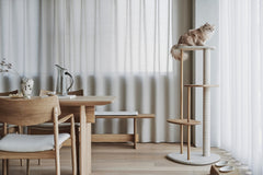 KARIMOKU CAT TREE 専用綿縄パーツ（ショート）